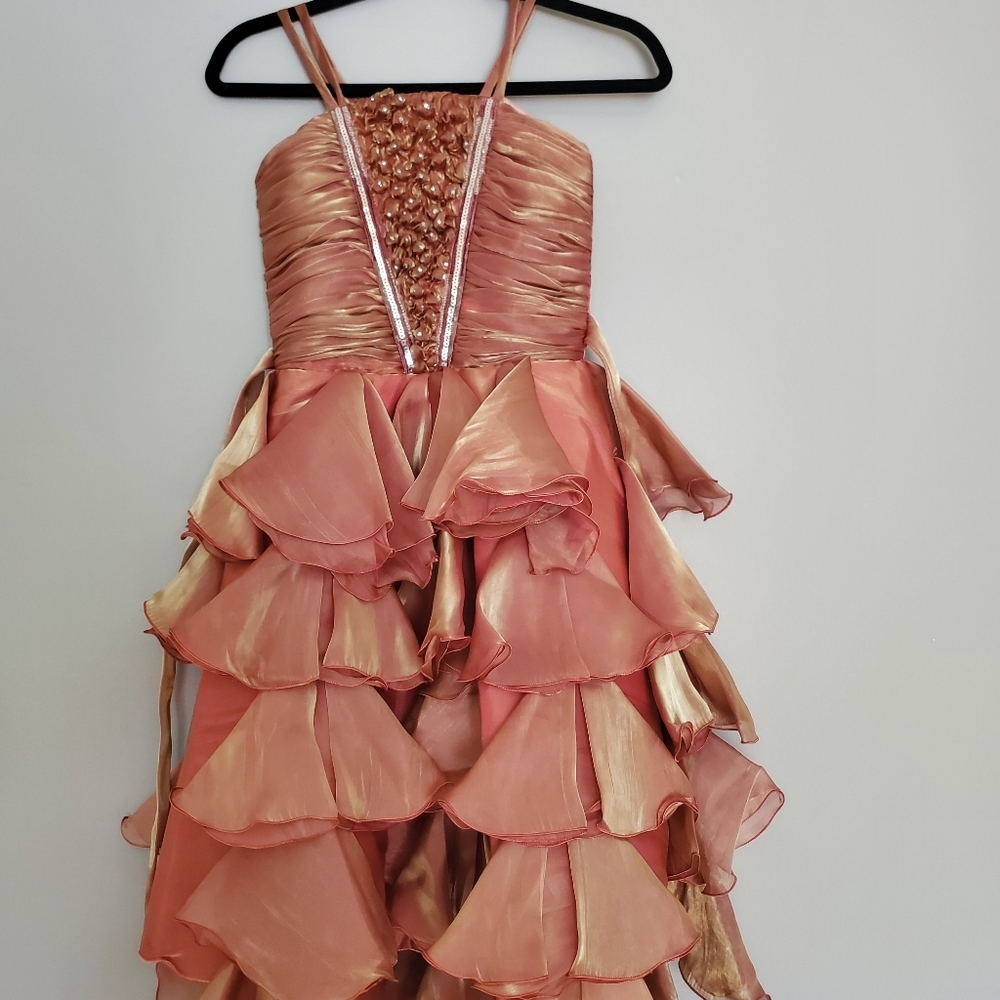 NWOT Ruffle DRess. - Picture 2 of 4